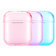Crystal Hard Case for Airpods -Free Grey Pouch