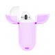 Crystal Hard Case for Airpods -Free Grey Pouch